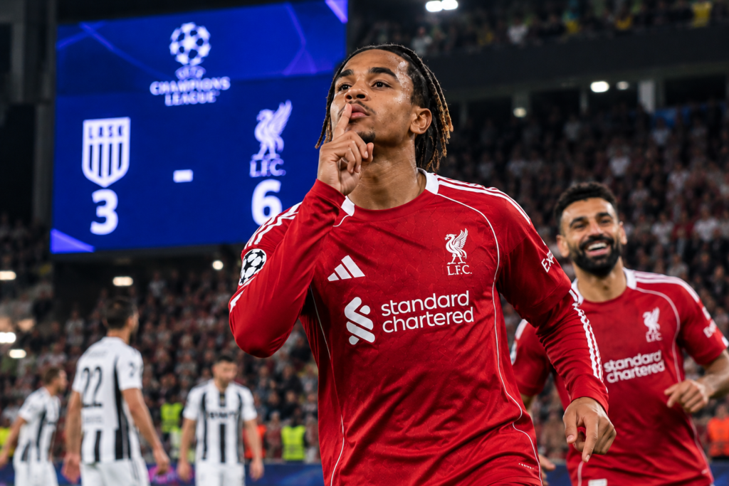 A imagem atual não possui texto alternativo. O nome do arquivo é: Celebracao-Liverpool-6-a-3-na-Champions.png